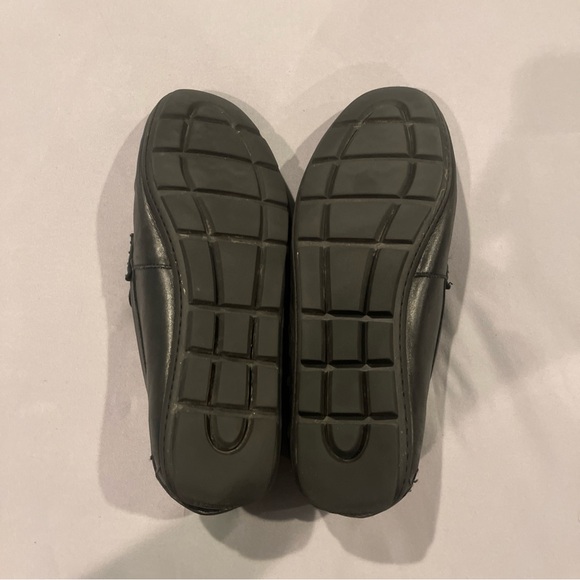 Coach Crosby Driver Turnlock Flat Shoe Black Leather Driving Loafer Mens 12 D - Picture 9 of 13